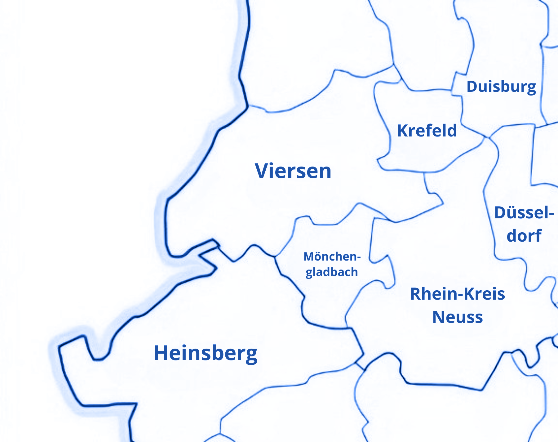 Landkarte Viersener WC Service